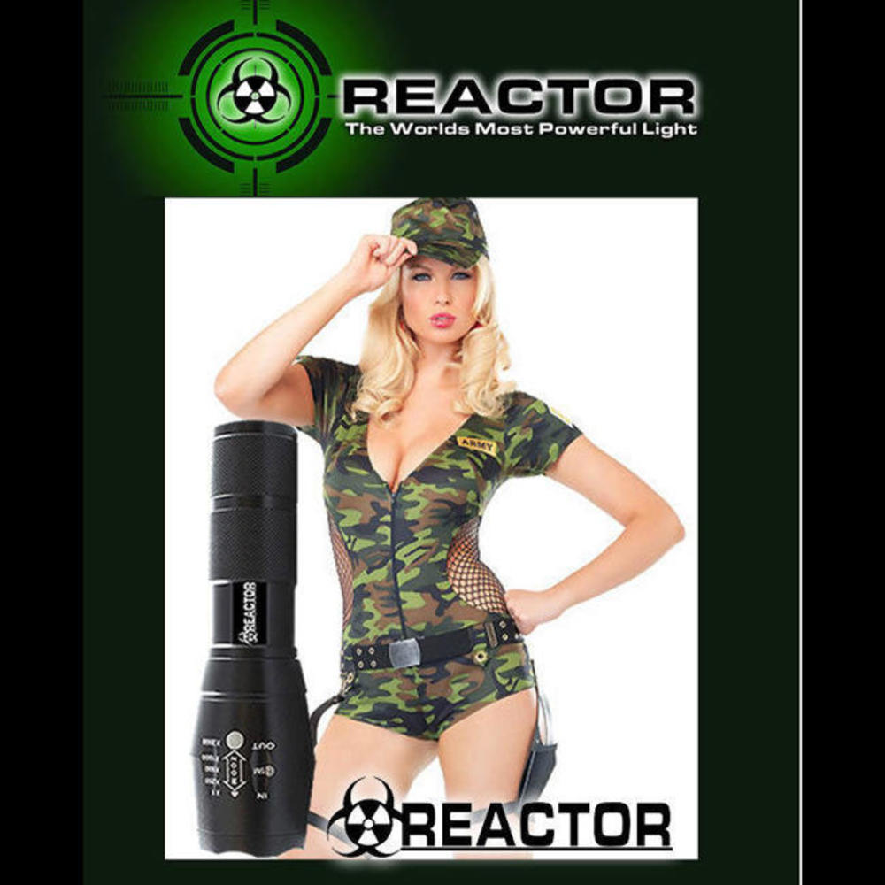 BLACK OP X800 Flashlight REACTOR EXTREME  USA SELLER‎ IN STOCK * FREE SHIPPING